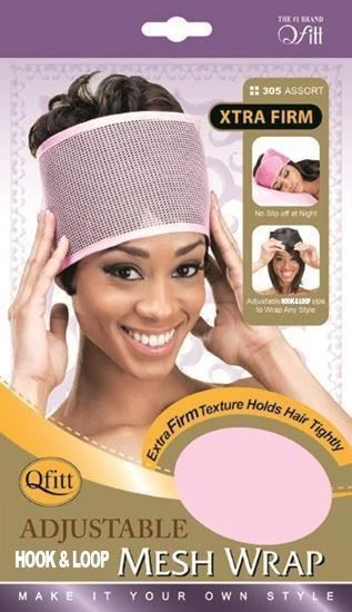 Qfitt Extra Firm Adjustable Velcro Mesh Wrap #305