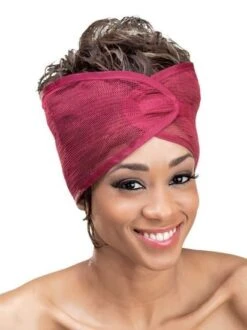 QFITT AJUSTABLE VELCRO MESH WRAP #110 ASSORT -Fashion Wig Store 110 1