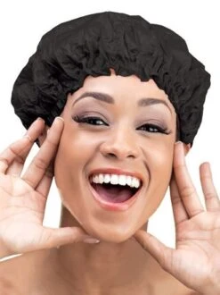 Qfitt Large Vinyl Shower Cap #181 Assort -Fashion Wig Store 181 1