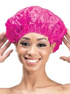 Qfitt Large Vinyl Shower Cap #183 Assort -Fashion Wig Store 183 1