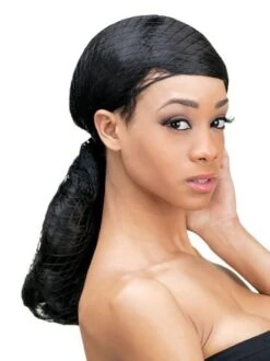 QFITT MESH TRIANGLE NET #506 BLACK -Fashion Wig Store 506 1