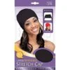 Qfitt Large Spandex Stretch Cap #172-Black -Fashion Wig Store 51tjynxaacl
