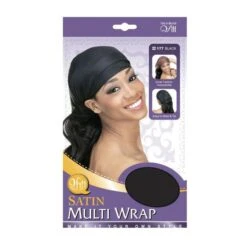 Qfitt Satin Multi Wrap #177 Black