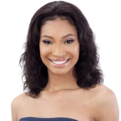 Shake N Go Girlfriend 100% Virgin Human Hair Lace Frontal Wig - GF-B14 (Natural)