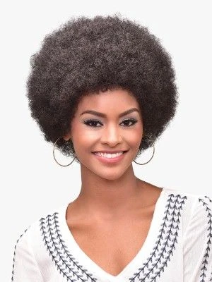 Afro Short Destiny Premium Realistic Fiber Full Wig - Beauty Elements 3 Afro Short Destiny Premium Realistic Fiber Full Wig - Beauty Elements