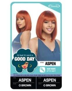 Aspen Synthetic Hair Full Wig By Good Day - Vanessa 7 Aspen Synthetic Hair Full Wig By Good Day - Vanessa -Fashion Wig Store aspen synthetic hair lace front good day vanessa onebeautyworld3