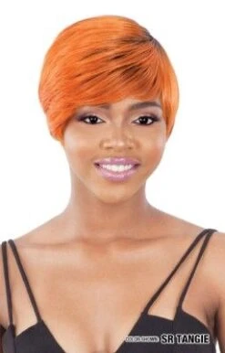 Belva Premium Synthetic Hair Full Wig Model Model
