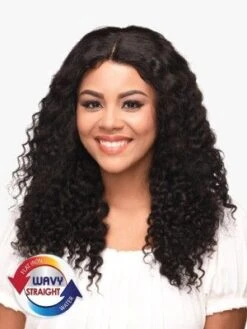Bonjuor 16 Inch Virgin Remi HH Brazilian Wet And Wavy Lace Wig - Beauty Elements
