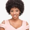 Afro 8 Inch Virgin Remi HH Brazilian Full Wig - Beauty Elements -Fashion Wig Store brazilian afro 8 1 onebeautyworld