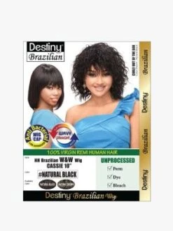 Cassie 10 Inch Virgin Remi HH Brazilian Wet And Wavy Lace Wig - Beauty Elements 7 Cassie 10 Inch Virgin Remi HH Brazilian Wet And Wavy Lace Wig - Beauty Elements -Fashion Wig Store brazilian cassie 10 pack onebeautyworld 1