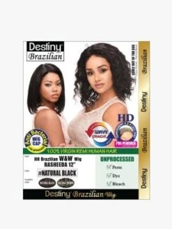 Rasheeda 12 Inch Virgin Remi HH Brazilian Wet And Wavy Lace Wig - Beauty Elements 7 Rasheeda 12 Inch Virgin Remi HH Brazilian Wet And Wavy Lace Wig - Beauty Elements -Fashion Wig Store brazilian rasheeda 12 pack onebeautyworld.1