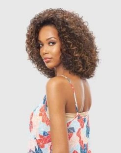 CJ Sesix Synthetic Hair Fashion Comb Wig By Enjoy - Vanessa -Fashion Wig Store cj sesix synthetic hair enjoy obw.2