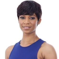 Cora Nude Air Brazilian Natural 100% Human Hair Wig - Model Model