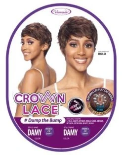 CP Damy Synthetic Hair Lace Front Wig By Crown Lace - Vanessa -Fashion Wig Store cp damy synthetic hair lace front wig crown lace vanessa onebeautyworld3