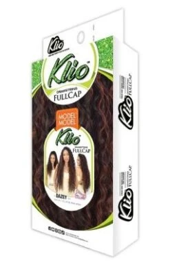 Dazey Klio Deep Wave 30 Drawstring Full Cap Wig Model Model -Fashion Wig Store dazey klio deep wave 30 drawstring full cap wig model model obw3 1