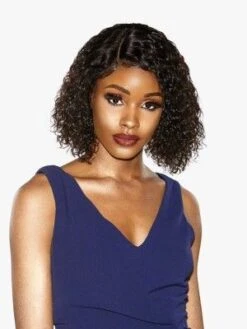 Deep 12 Unprocessed Virgin Human Hair 12A Wet & Wavy HD Lace Front Wig Sensationnel