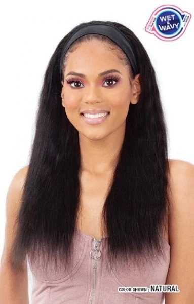 Deep Curl 22 Inch By Mayde Beauty Wet & Wavy 100% Human Hair Headband Wig 4 Deep Curl 22 Inch By Mayde Beauty Wet & Wavy 100% Human Hair Headband Wig - Image 2