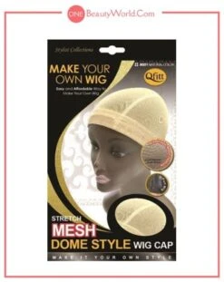 DOME STYLE Stretch Mesh WIG CAP- Natural Color