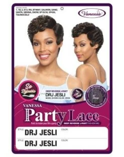 DRJ Jesli Synthetic Hair Lace Front Wig By Party Lace - Vanessa -Fashion Wig Store drj jesli synthetic hair lace front wig party lace vanessa onebeautyworld3