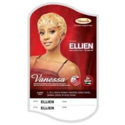 Ellien Synthetic Hair Full Wig - Vanessa -Fashion Wig Store ellien synthetic hair full wig vanessa onebeautyworld2
