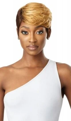 Elmina By Outre Premium Duby Human Hair Pre Bumped Full Wig