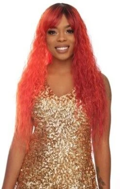 FFC-Sonya Synthetic Hair Wet And Wavy Full Wig By It Tess