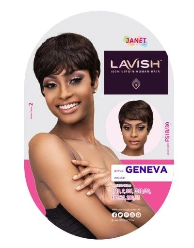 Geneva Lavish 100 Virgin Human Hair Lace Front Wig By Janet Collection 5 Geneva Lavish 100 Virgin Human Hair Lace Front Wig By Janet Collection - Image 3