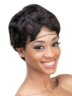 Qfitt Invisible Mesh Hair Nets #505 Black -Fashion Wig Store hair nets 01 1