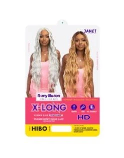 HIBO Remy Illusion X-Long Human Hair Blend Lace Wig Janet Collection 9 HIBO Remy Illusion X-Long Human Hair Blend Lace Wig Janet Collection -Fashion Wig Store hibo remy illusion x long human hair blend lace wig janet collection obw3 1