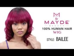 Bailee Mayde Beauty 100% Human Hair Full Wig 9 Bailee Mayde Beauty 100% Human Hair Full Wig -Fashion Wig Store hqdefault 12 2