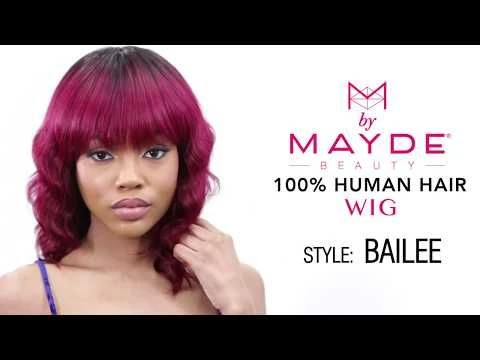 Bailee Mayde Beauty 100% Human Hair Full Wig 6 Bailee Mayde Beauty 100% Human Hair Full Wig - Image 4