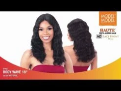 Body Wave 18" - Haute - HD Lace Front Wig - Model Model -Fashion Wig Store hqdefault 22 15