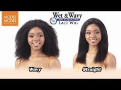 Bohemian 18 100 Human Hair Wet N Wavy Lace Front Wig By Model Model -Fashion Wig Store hqdefault 22 49