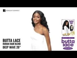 Deep Wave 20 Premium Hair Blend Lace Front Wig Sensationnel -Fashion Wig Store hqdefault 25 16