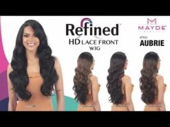 AUBRIE Mayde Beauty Synthetic Hair Refined HD Lace Front Wig -Fashion Wig Store hqdefault 7 8