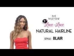 Blair Natural Hairline Mayde Beauty 5 Inch Lace And Lace Wig -Fashion Wig Store hqdefault 7 9