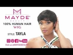 Tayla By Mayde Beauty 100% Human Hair Wig -Fashion Wig Store hqdefault 8 16