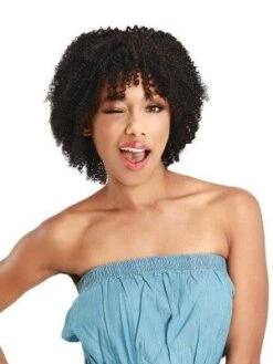 HR-Nat 4a Obi Human Hair Full Wig By Zury Sis