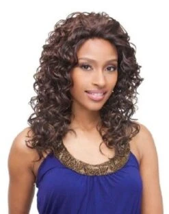 Hush Black Pearl Synthetic Hair Full Lace Wig By Janet Collection