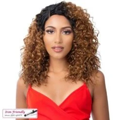 Indah Human Hair Blend HD Lace Front Wig Its A Wig Nutique 7 Indah Human Hair Blend HD Lace Front Wig Its A Wig Nutique -Fashion Wig Store indah human hair blend hd lace front wig its a wig nutique.1 obw
