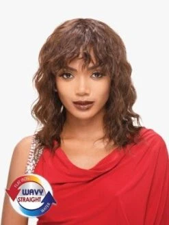 Indian Ripple Deep 8 Inch 100 Remi Human Wet And Wavy Full Wig - Beauty Elements