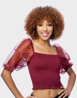 Kanya Synthetic Hair Full By Fashion Wigs - Vanessa