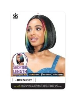 LF-Ben Short Premium Synthetic Hair HD Lace Front Wig Zury Sis -Fashion Wig Store lf ben short synthetic hair hair hd lace front wig zury sis obw3
