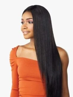 10A 360 Straight 28 100 Virgin Human Hair Lace Front Wig Sensationnel