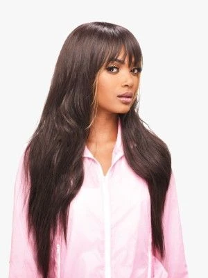 Light Bang 28 Inch Destiny Premium Realistic Fiber Full Wig - Beauty Elements 4 Light Bang 28 Inch Destiny Premium Realistic Fiber Full Wig - Beauty Elements - Image 2