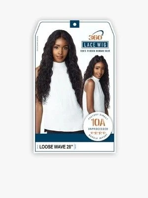 Loose Wave 28 10A 360 100 Virgin Human Hair Full Lace Wig Sensationnel 5 Loose Wave 28 10A 360 100 Virgin Human Hair Full Lace Wig Sensationnel - Image 3