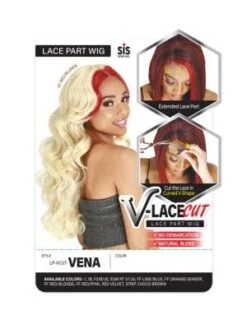 LP-VCUT Vena Extended Lace Part Wig Zury Sis -Fashion Wig Store lp vcut vena extended lace part wig zury sis obw3