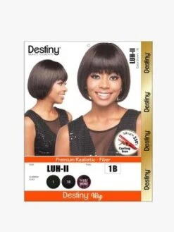 LUH II Destiny Premium Realistic Fiber Full Wig - Beauty Elements -Fashion Wig Store luh ii premium realistic fiber full wig obw.2