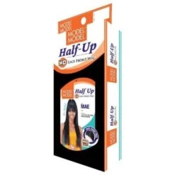 Mae Half-Up Synthetic HD Lace Front Wig Model Model -Fashion Wig Store mae half up synthetic hd lace front wig model model obw3