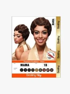 Mama Destiny Premium Realistic Fiber Full Wig - Beauty Elements -Fashion Wig Store mama premium realistic fiber full wig obw.3